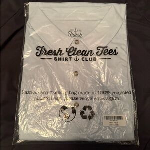 Fresh Clean Tees Mist Polo 3X